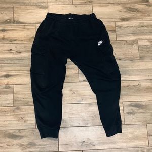 Nike Club Fleece Cargos Black